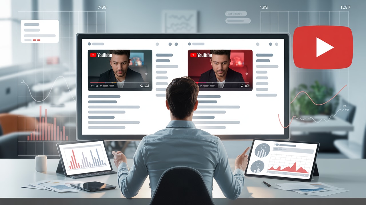 A/B Testing on YouTube: Using Analytics to Improve Thumbnails, Titles & Hooks