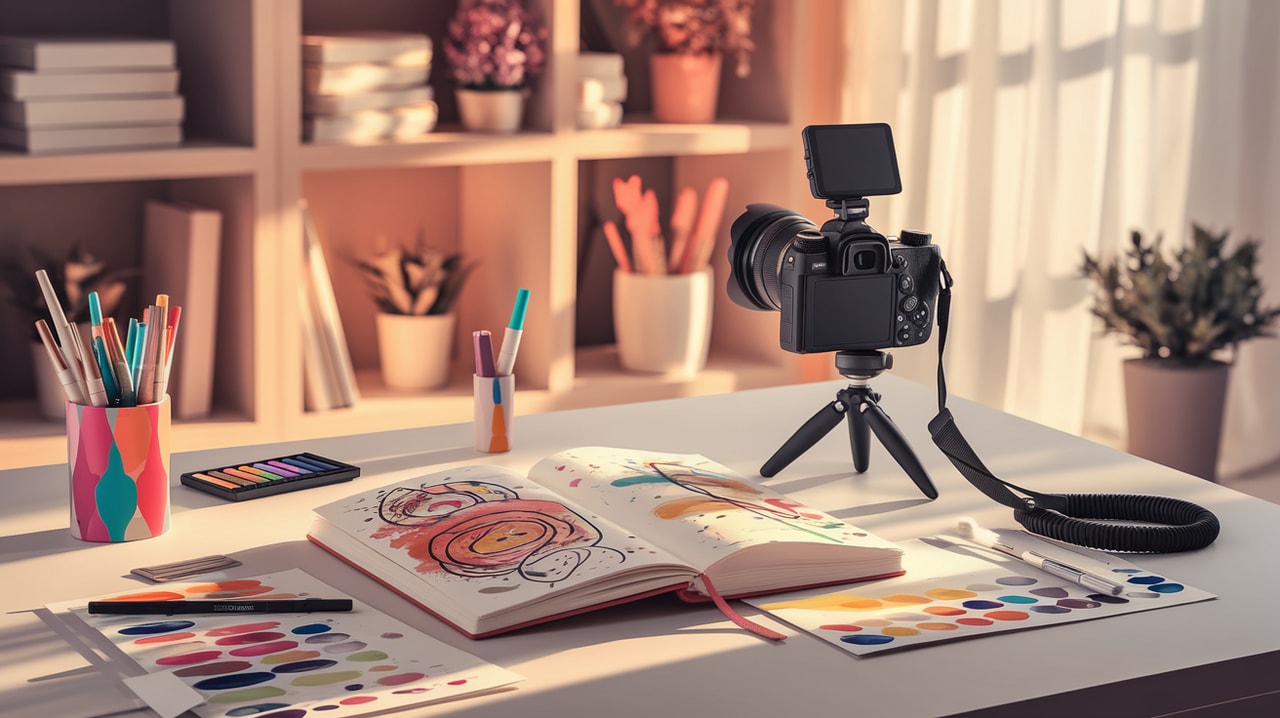 "120 Creative Art Journal YouTube Video Ideas for 2025"