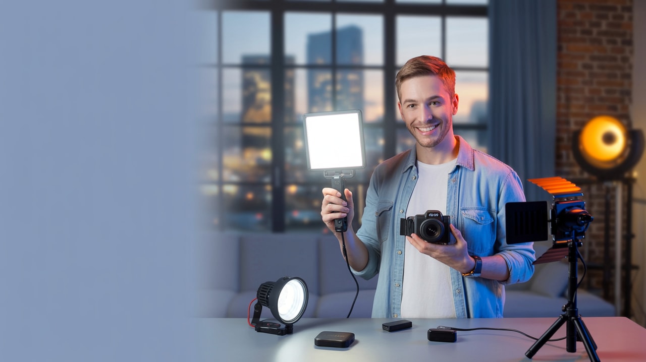 Best Portable Lighting for YouTube: Film Anywhere, Look Great