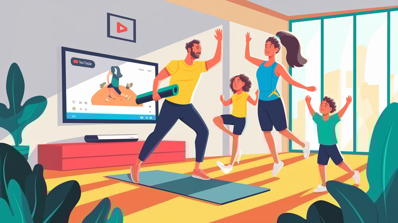 60 Engaging Family Fitness YouTube Niche Ideas for 2025