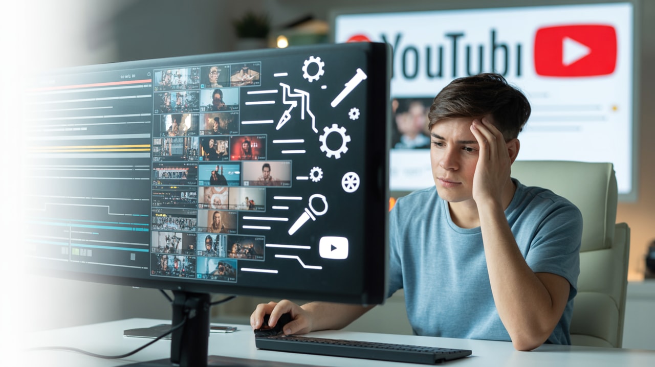 Feeling Overwhelmed by Editing? AI Tools to Simplify YouTube Video Production 2025