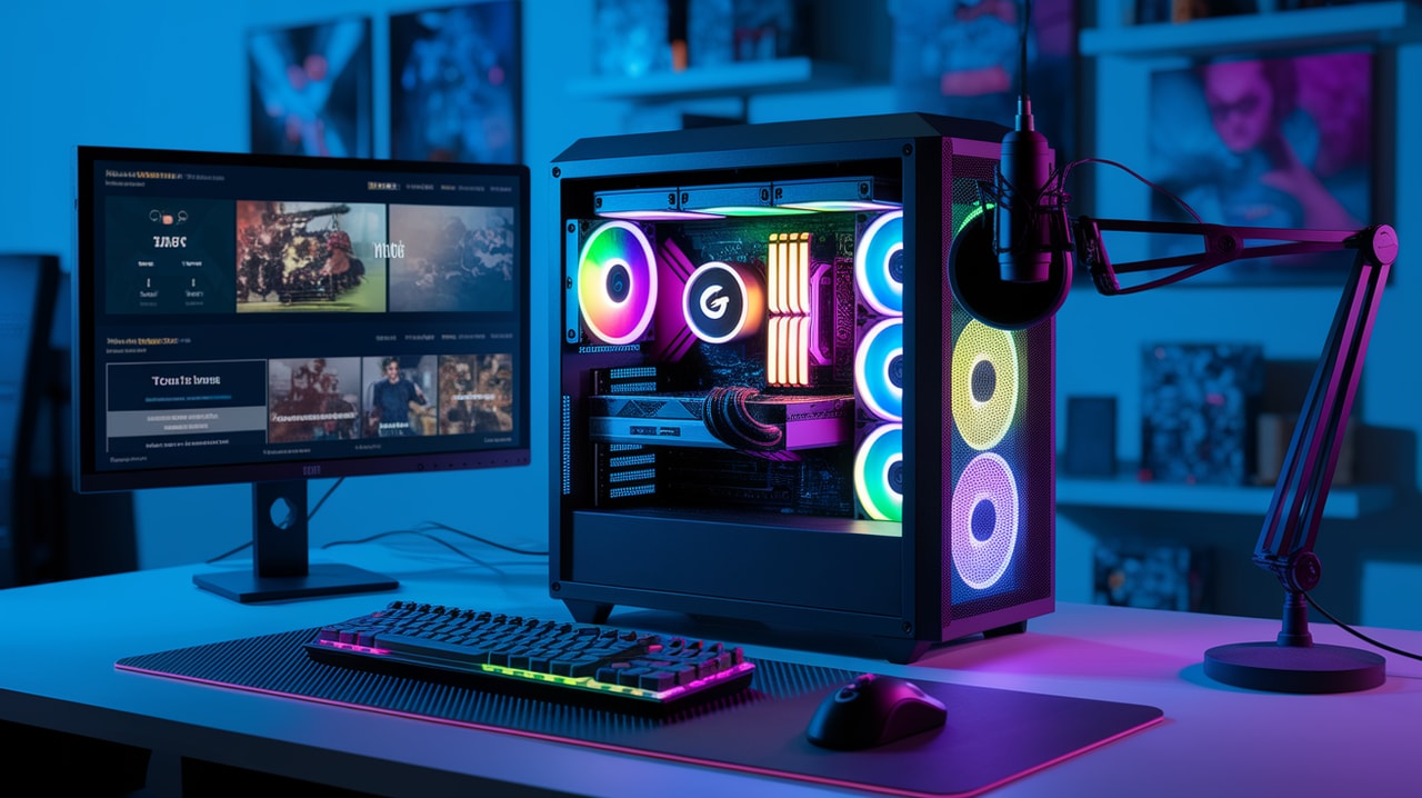 75 Ultimate Gaming PC Builds YouTube Niche Ideas 2025