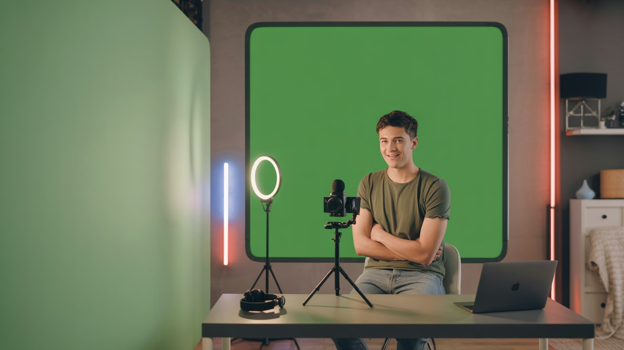 How to Use a Green Screen for YouTube (Even in a Small Room)