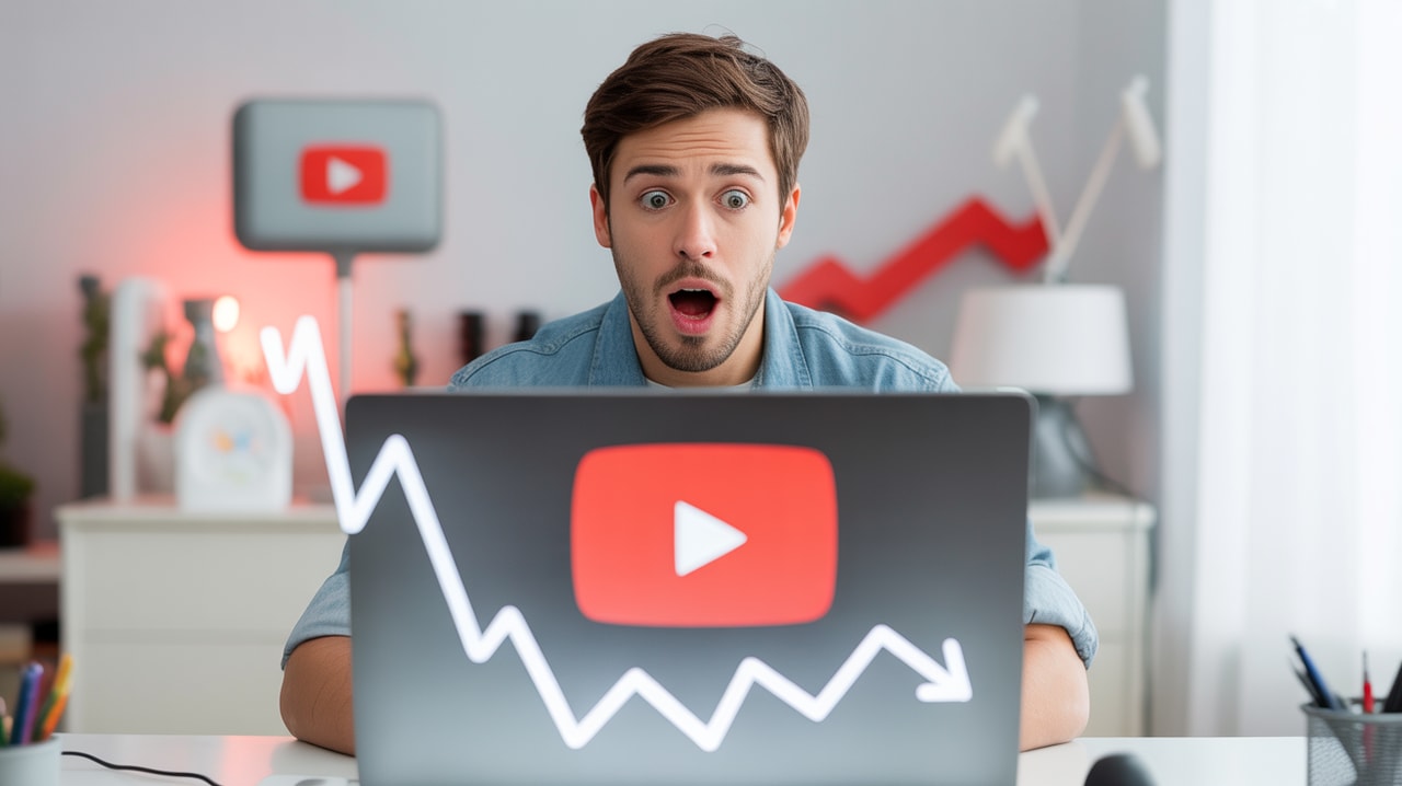 My YouTube Views Dropped Suddenly: Common Causes & Quick Fixes