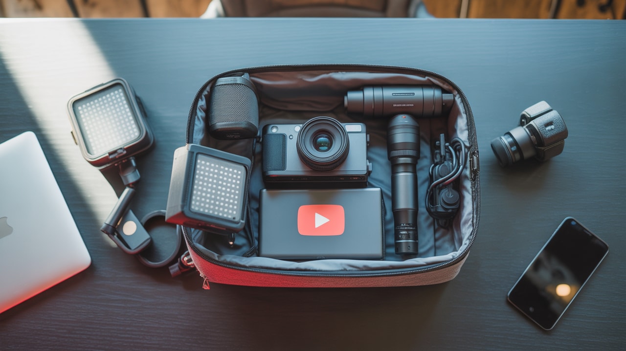 The Travel Vlogger's Gear Bag: Balancing Portability & Quality