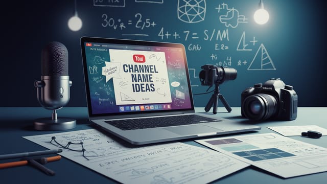 60 Creative Math YouTube Channel Name Ideas for 2025
