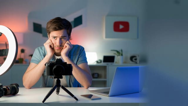Too Scared to Start YouTube? How to Overcome Camera Fear