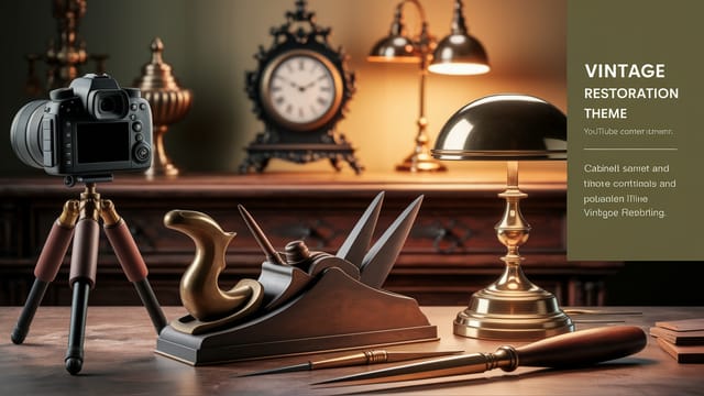 120 Inspiring Vintage Restoration YouTube Niche Ideas 2025