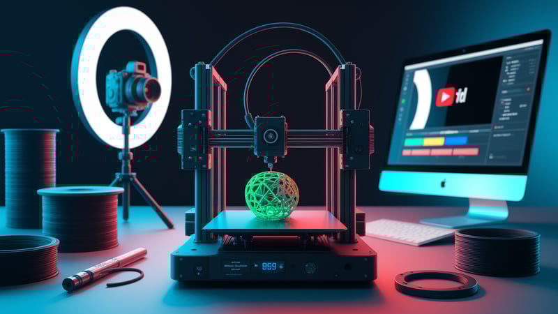 105 Creative 3D Printing YouTube Niche Ideas for 2025