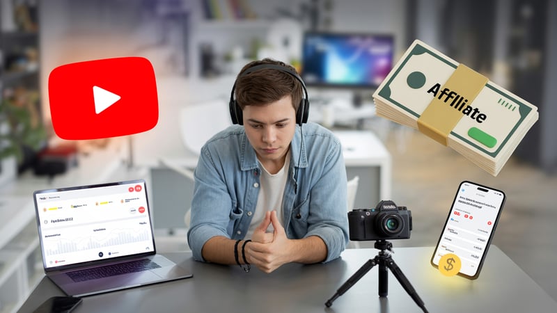 Affiliate Marketing for New YouTubers: Earn Your First Dollar