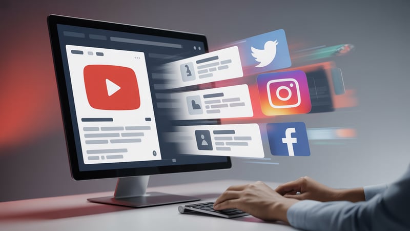 AI Content Repurposing: Turn YouTube Videos into Blog Posts & Social Media