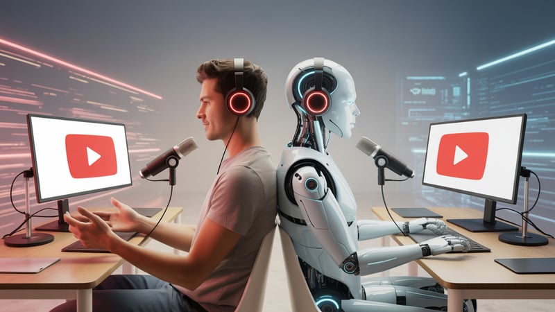 AI in 2025: Will AI Replace Human YouTubers? (The Real Talk)