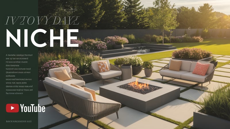 105 Creative Backyard Design YouTube Niche Ideas for 2025