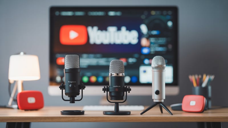 Best Budget Microphones for YouTube Beginners (Under $100)