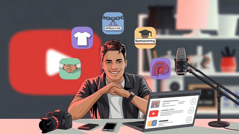 Beyond AdSense: 5 Smart Ways New YouTubers Can Make Money