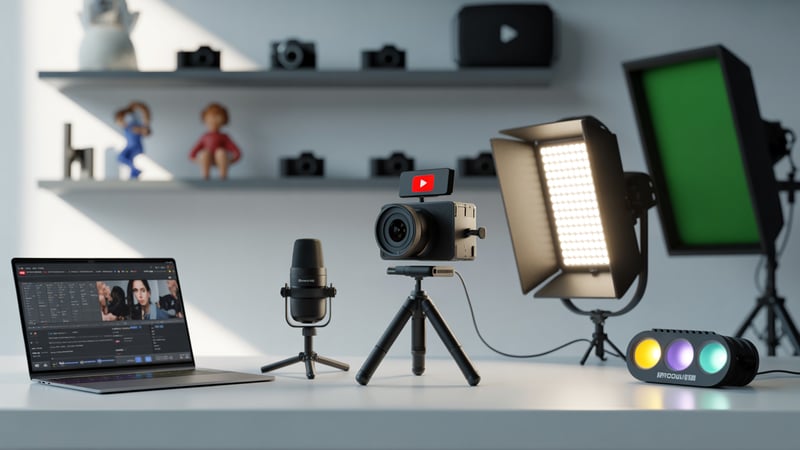 Building a Versatile YouTube Studio: Gear That Adapts