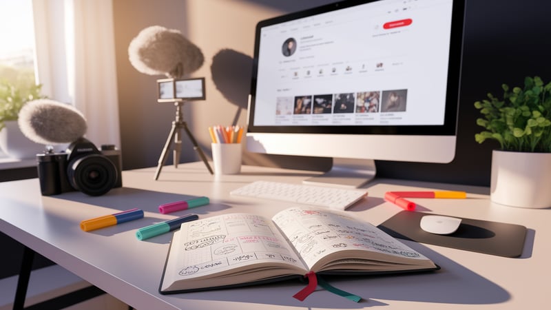 60 Catchy Bullet Journal YouTube Channel Name Ideas 2025