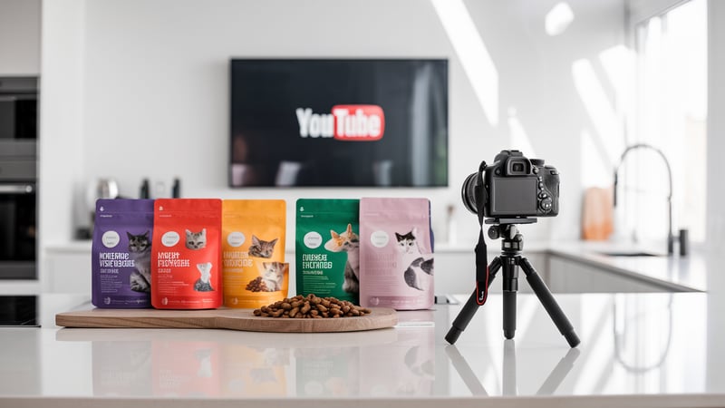 105 Creative Cat Food YouTube Video Ideas for 2025