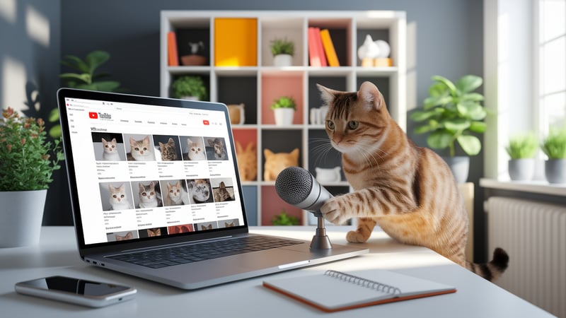 90 Purr-fect Cat YouTube Channel Name Ideas for 2025