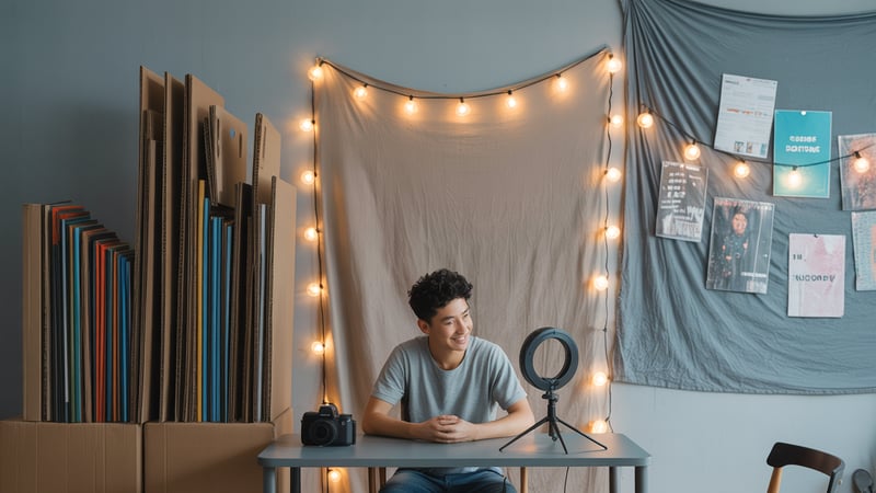 Choosing Backgrounds for YouTube Videos: Ideas That Don't Cost a Fortune