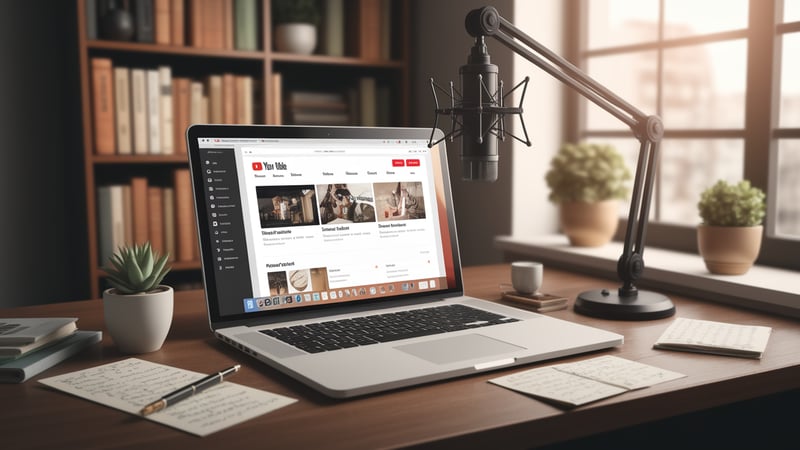 105 Creative Writing YouTube Niche Ideas for 2025 Success