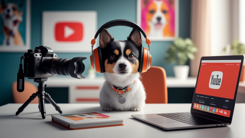 90 Creative Dog YouTube Channel Name Ideas for 2025