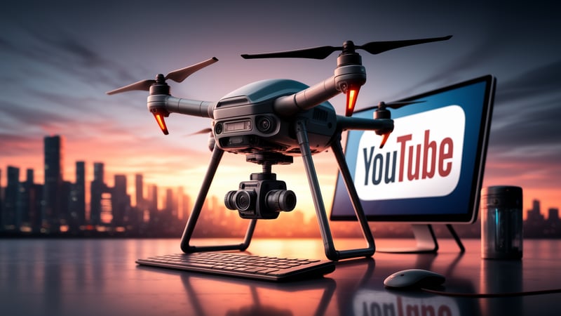 120 Dynamic Drone Technology YouTube Niche Ideas for 2025