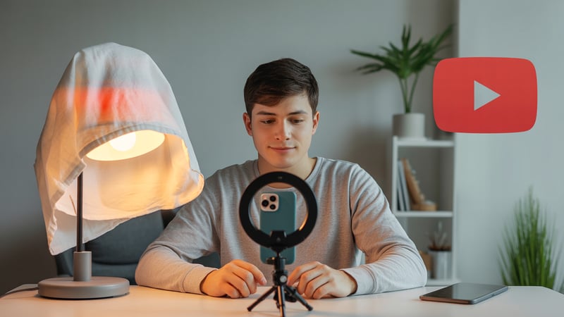 Easy YouTube Lighting Setup for Beginners (No Pro Gear Needed!)