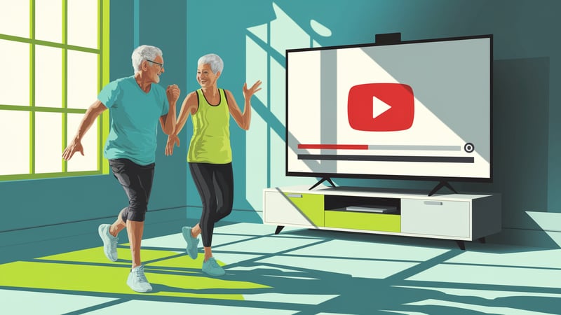 105 Captivating Elderly Fitness YouTube Channel Name Ideas 2025