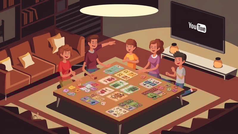 105 Ultimate Family Game Night YouTube Niche Ideas 2025