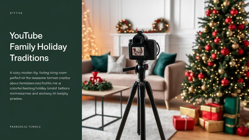75 Captivating Family Holiday Traditions YouTube Niche Ideas for 2025