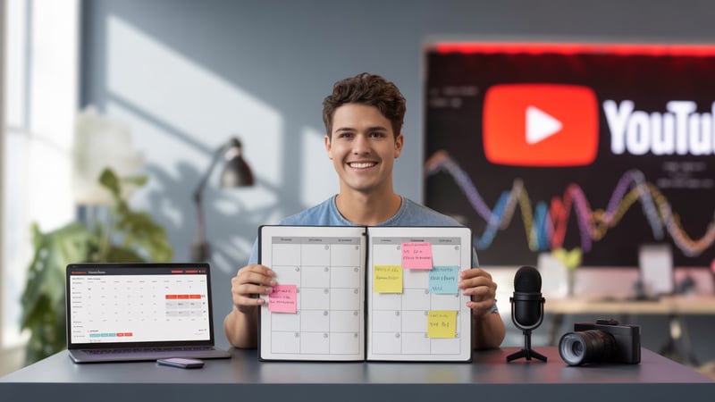 How to Plan Your First 30 Days of YouTube Content (Easy Steps)