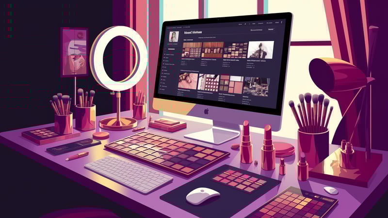 90 Captivating Makeup YouTube Channel Name Ideas 2025