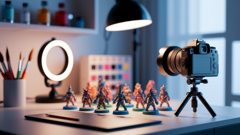 105 Creative Miniature Painting YouTube Niche Ideas 2025