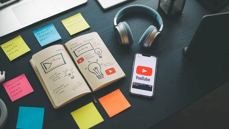 Never Run Out of YouTube Video Ideas Again: A Proven System