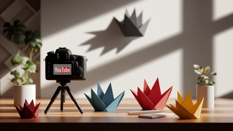 90 Ingenious Origami YouTube Niche Ideas for 2025