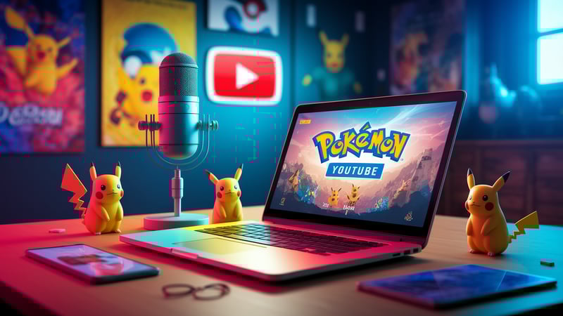 60 Creative Pokémon YouTube Channel Name Ideas for 2025