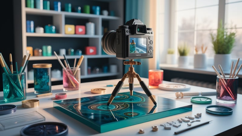 120 Cutting-Edge Resin Art YouTube Niche Ideas for 2025