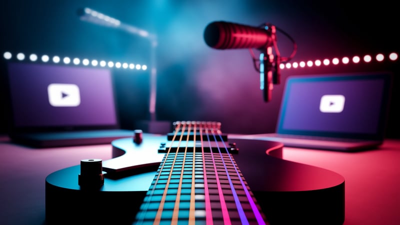 75 Creative Rock Music YouTube Niche Ideas for 2025