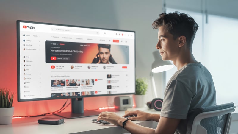 Setting Up Your YouTube Channel Page for a Pro First Impression