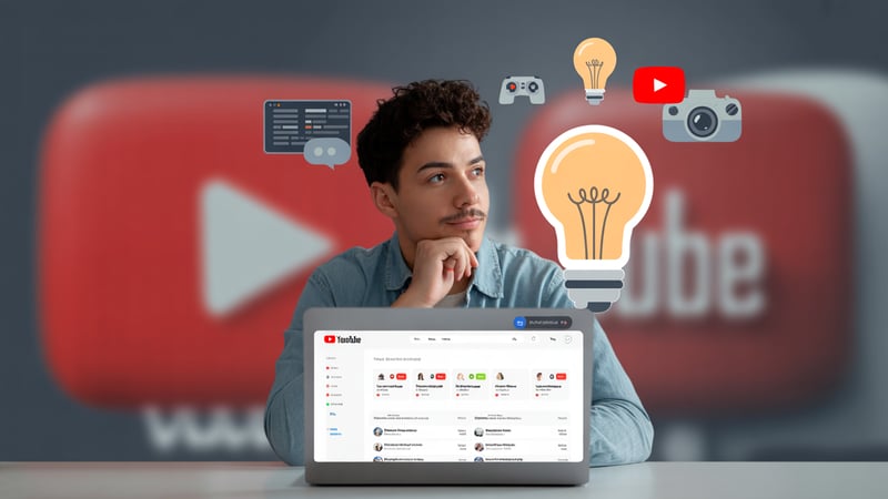 Stuck for YouTube Ideas? A Simple System to Find Video Topics