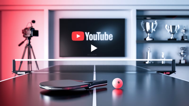 105 Creative Table Tennis YouTube Video Ideas for 2025