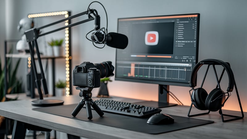 105 Dynamic Tech Desk Setup YouTube Video Ideas for 2025