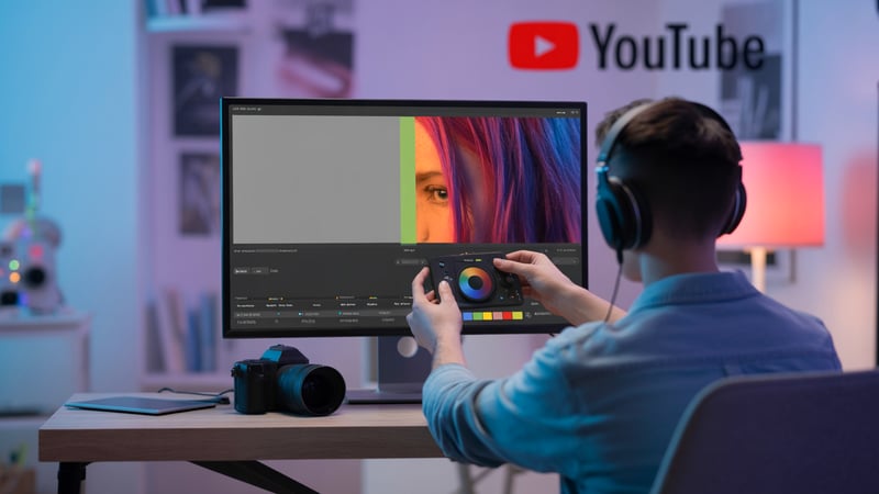 The Secret to Pro Videos? Mastering YouTube Color Grading & Correction