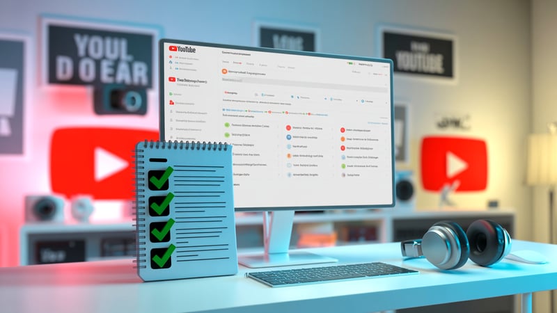 The Ultimate YouTube SEO Checklist to Rank Higher in Search