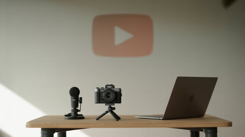 What Equipment Do I REALLY Need for YouTube? (Minimalist Setup)