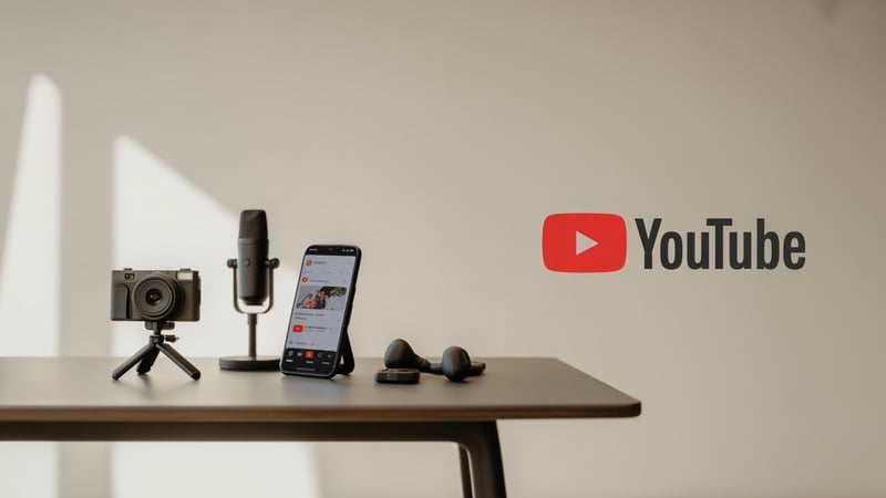 What Gear Do You REALLY Need for YouTube? (A Minimalist Guide)