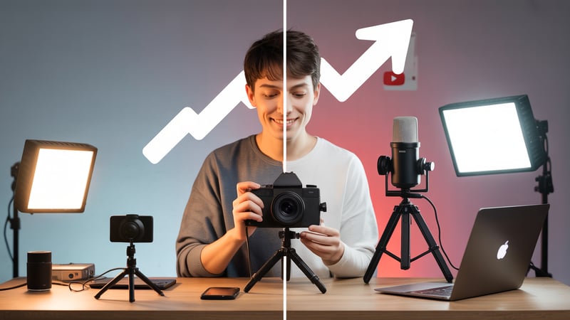 When Should You Upgrade YouTube Gear for Real Growth? (ROI Guide)
