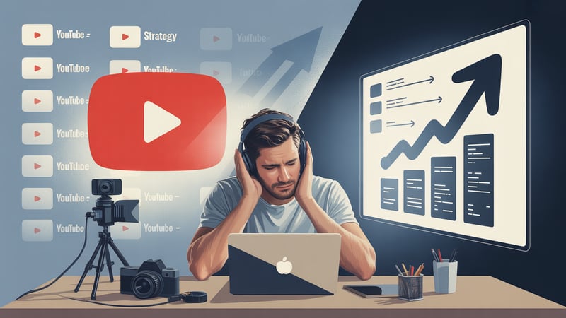 Why Your YouTube Channel Isn't Growing (And How a Content Strategy Fixes It)