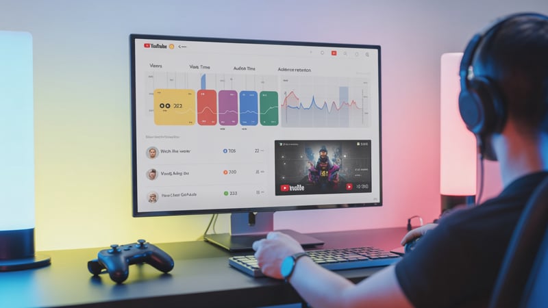 YouTube Analytics for Gaming Channels: What to Track for Growth & Engagement